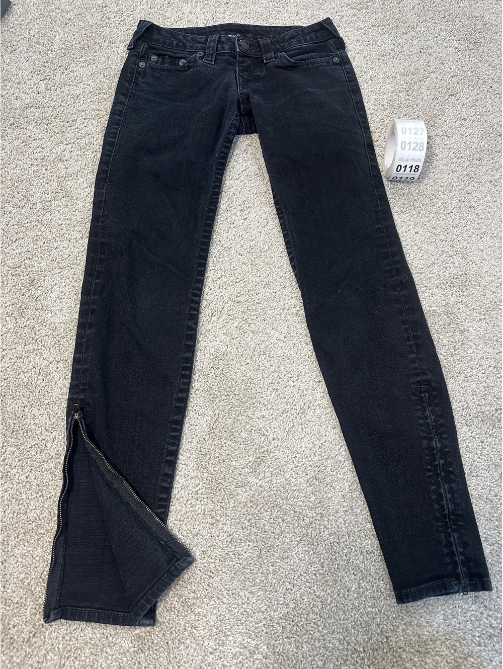 True Religion black jeans